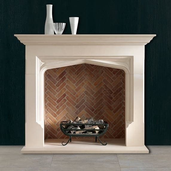 Chesneys Elizabethan — Limestone Fireplace Surround