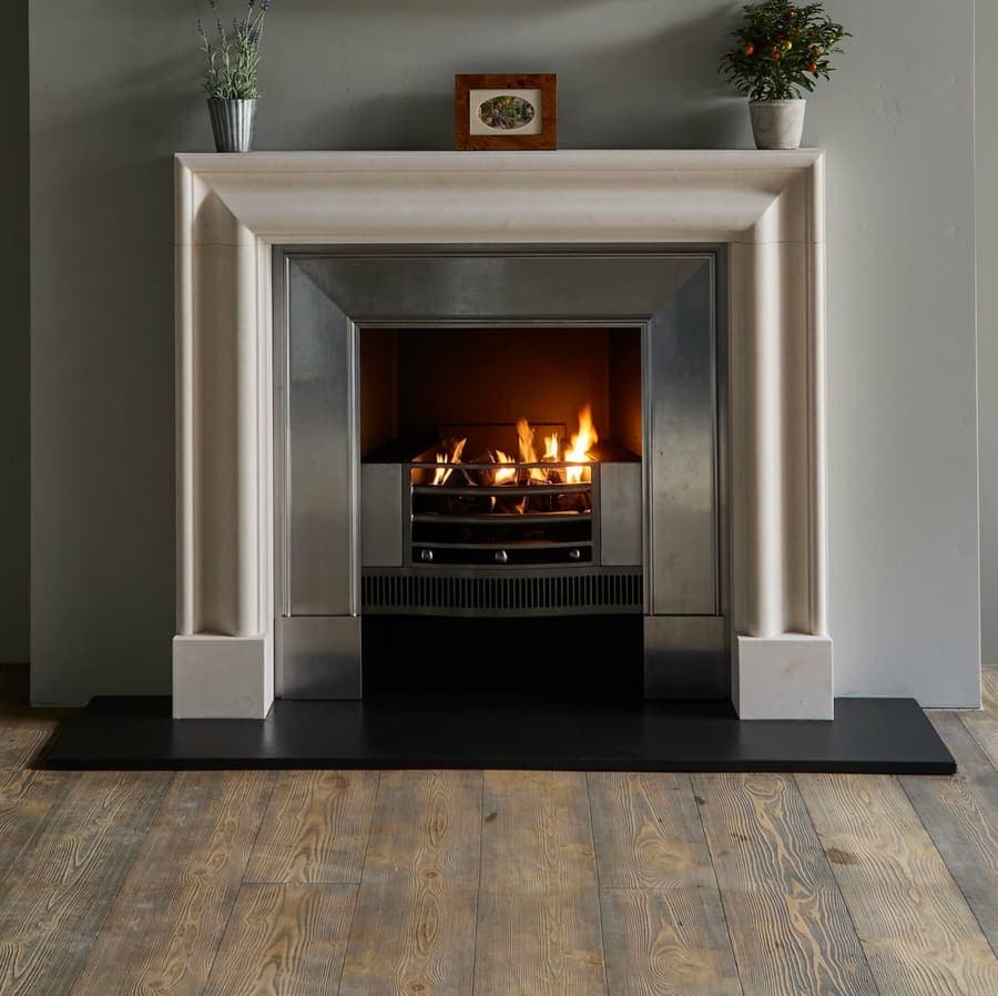 Chesneys Wren Bolection — Limestone Fireplace Surround