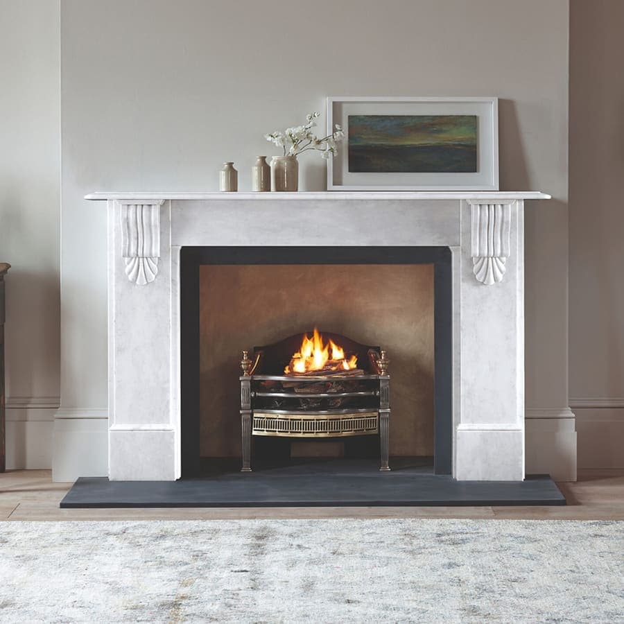 Chesneys Victorian Corbel — Marble Fireplace Surround