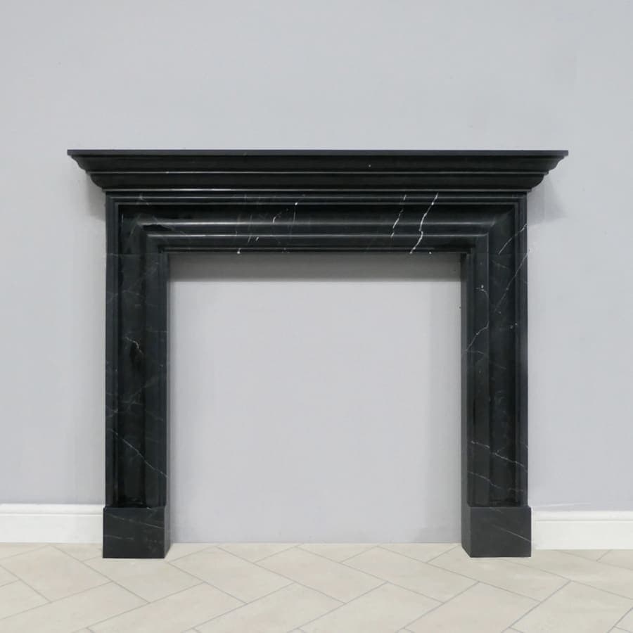 Salisbury Bolection Nero — Marble Fireplace Surround