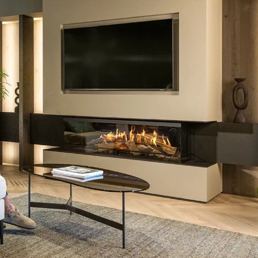 Kalfire E-one 130S electric LCD fireplace