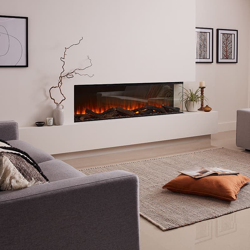British Fires New Forest 1600 electric fire roomset