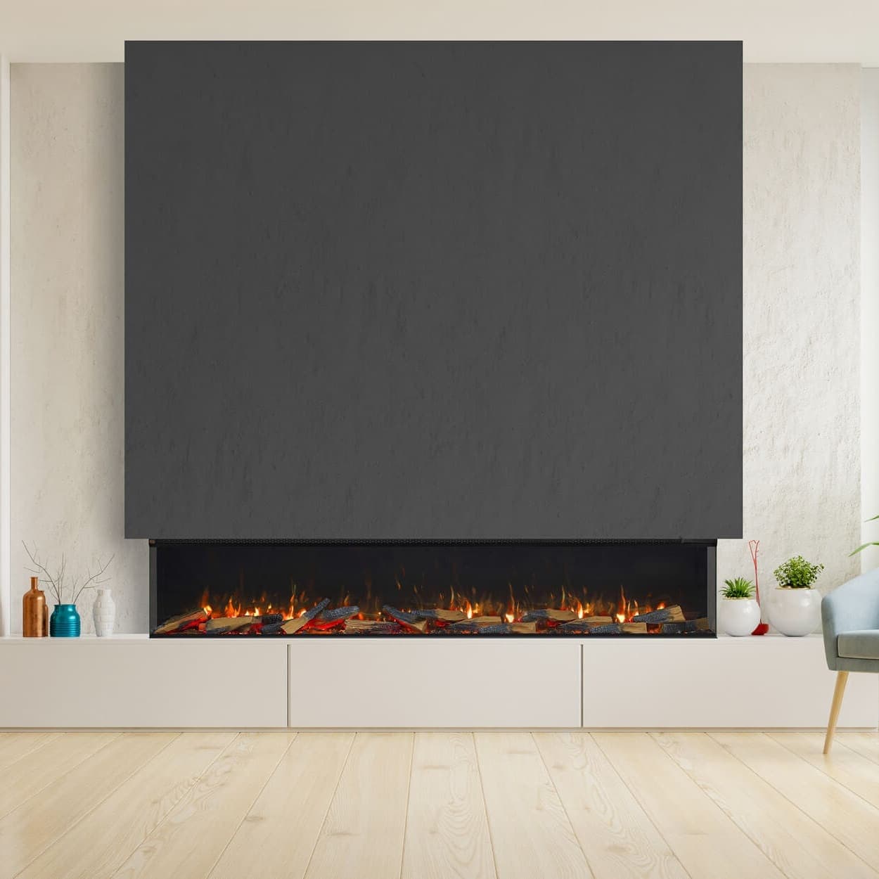 Vision Fires Solus electric fire