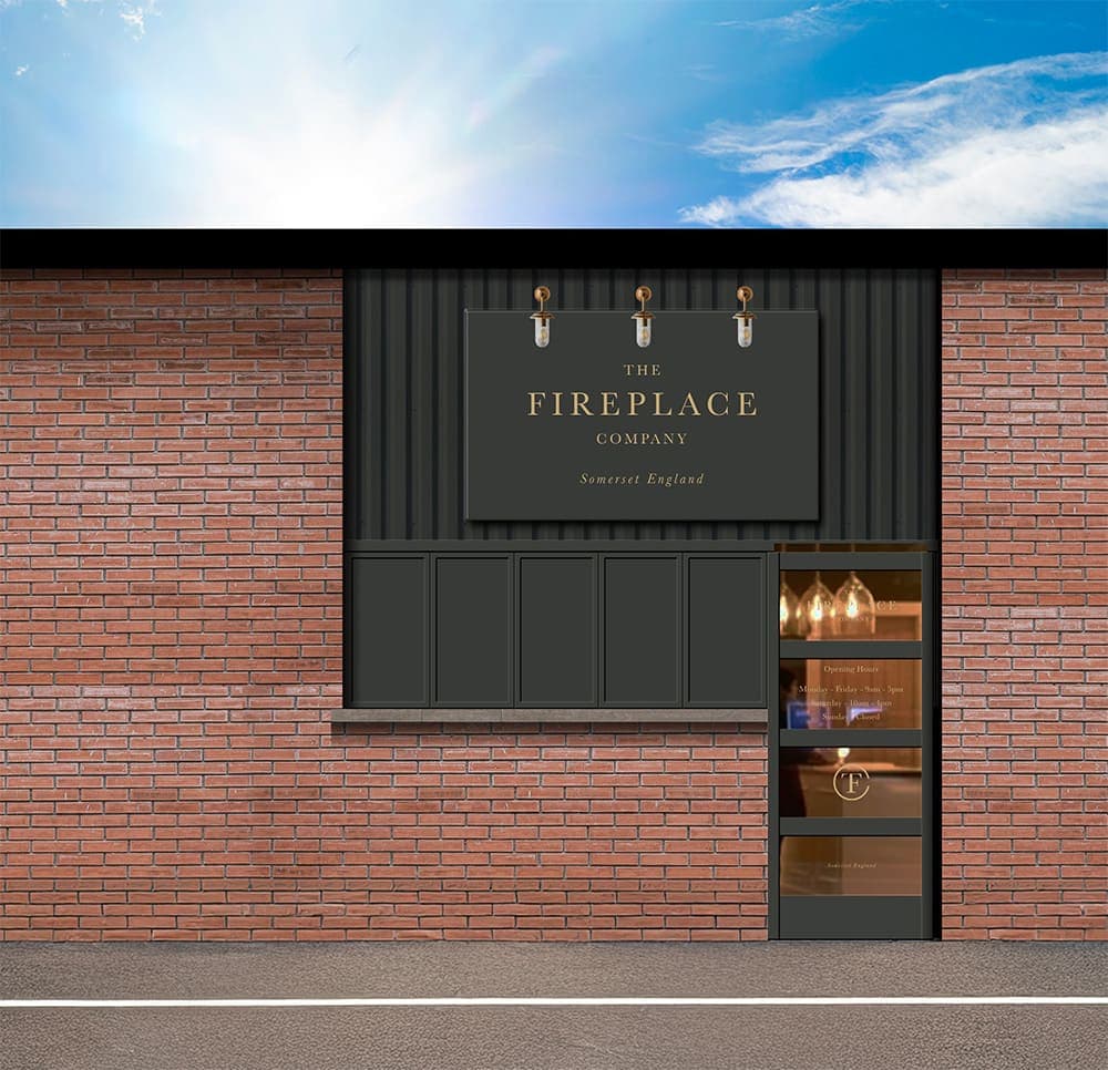 The Fireplace Company showroom in Taunton