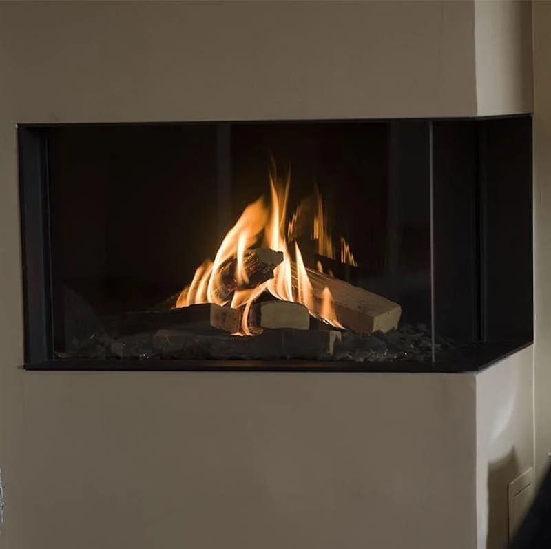 Rais Visio 100 RC Corner Gas Fire