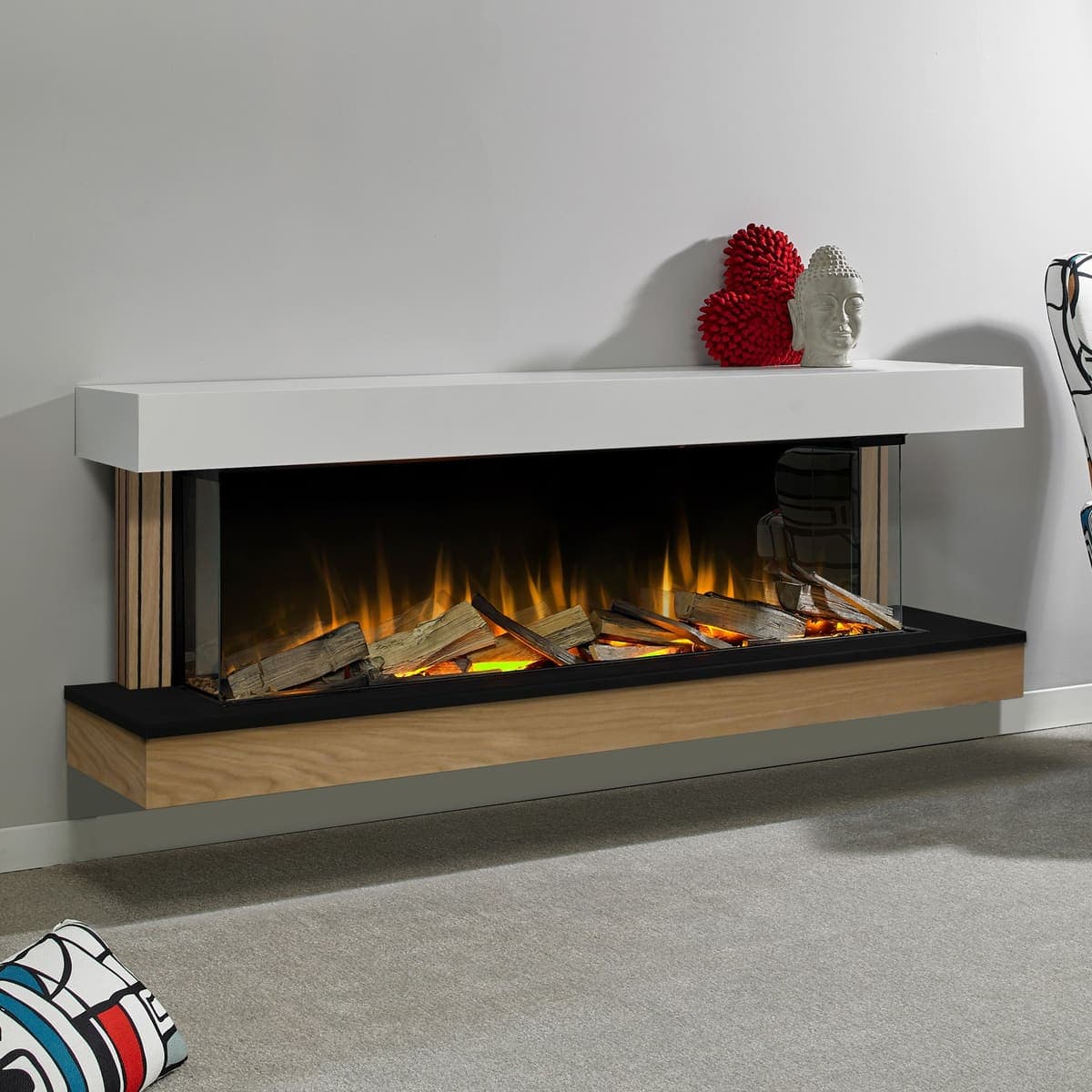 Evonic Fires Welford Electric Fireplace Suite
