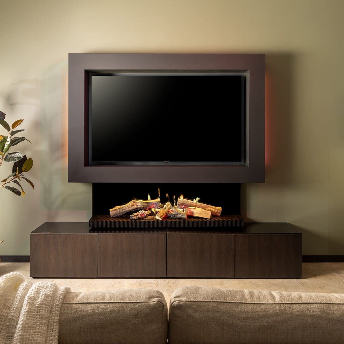 Kalfire E-Series Electric Fireplace Suite