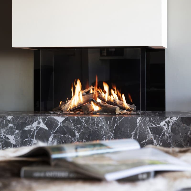 Kalfire GP85 55S 3 Sided Gas Fire