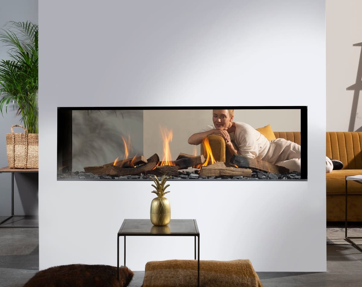 Element 4 Sky Summum 140 T Double Sided Gas Fire