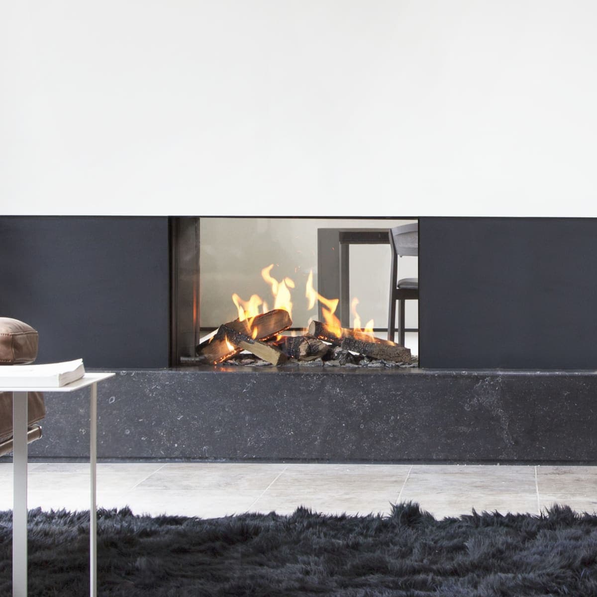 Kalfire GP80 54T Double Sided Gas Fire