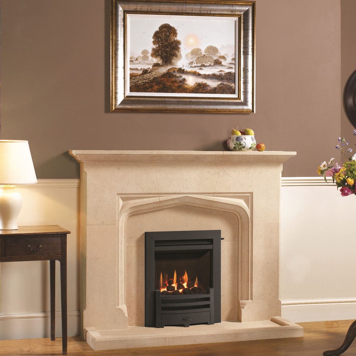 Gazco Logic HE Arts Coal Gas Fire Inset
