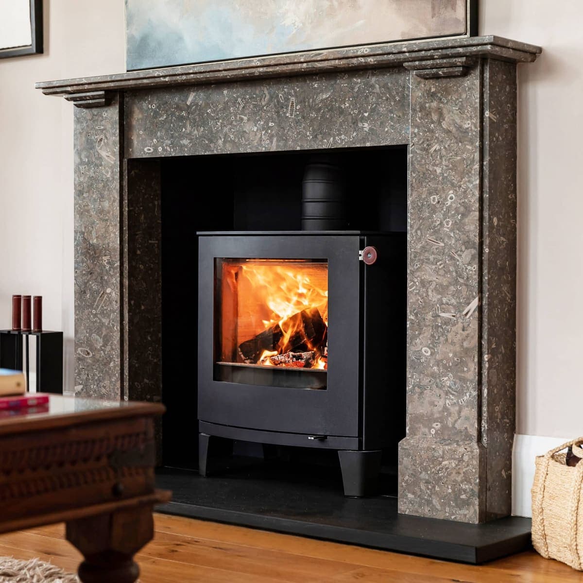 Rais Q Tee C Log Burner