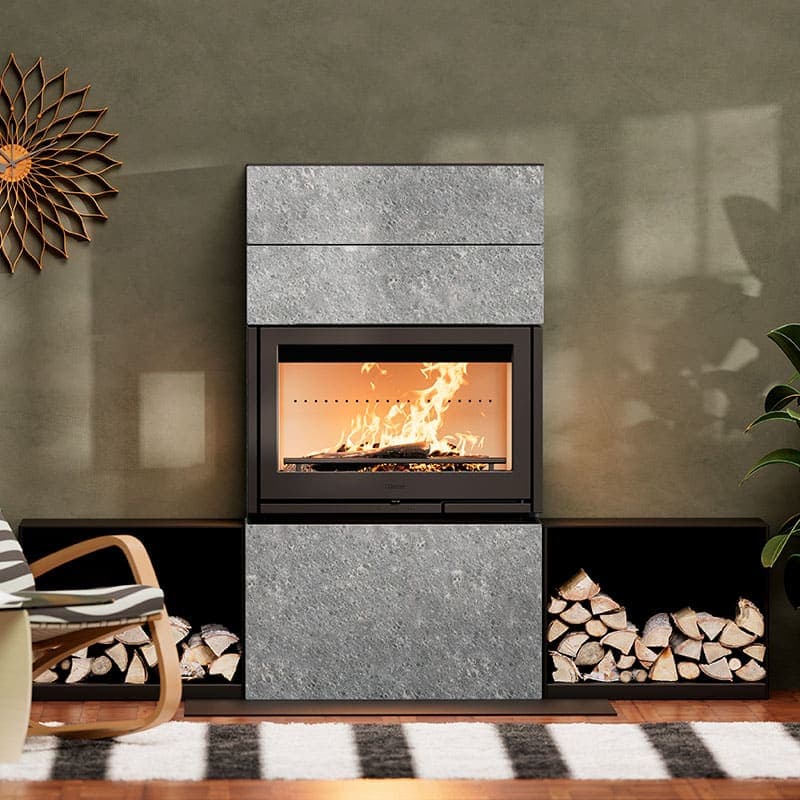 Contura MyCube 3 Sided Wood Burner