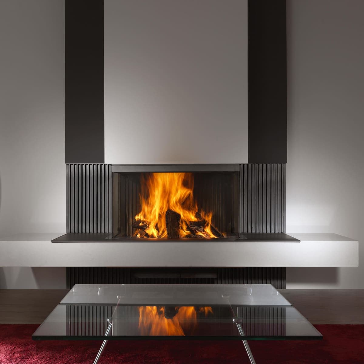 Kalfire W90/47S 3 Sided Wood Burner