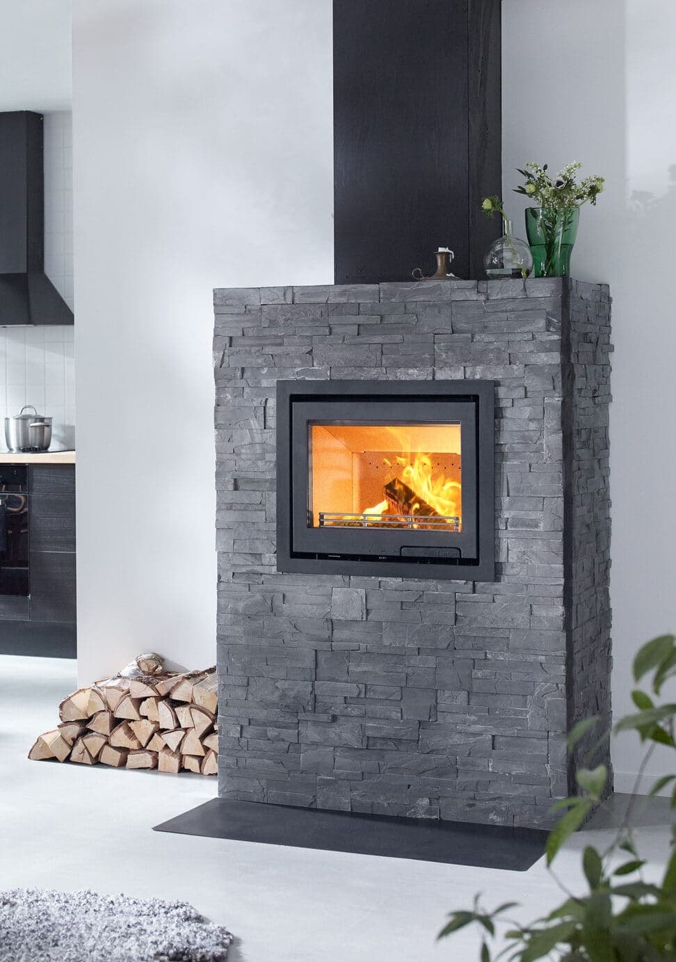 Contura I6 Inset Wood Burner