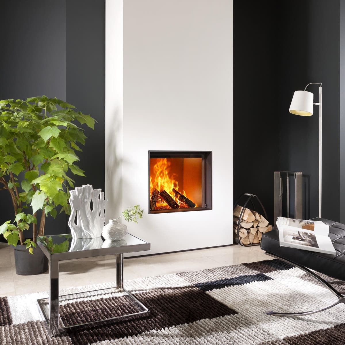 Kalfire W60 51F Inset Wood Burner