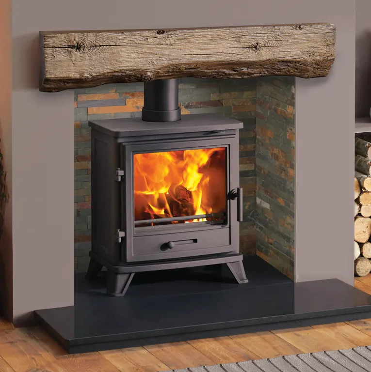 Capital Fireplaces Geocast Heritage Oak Beam