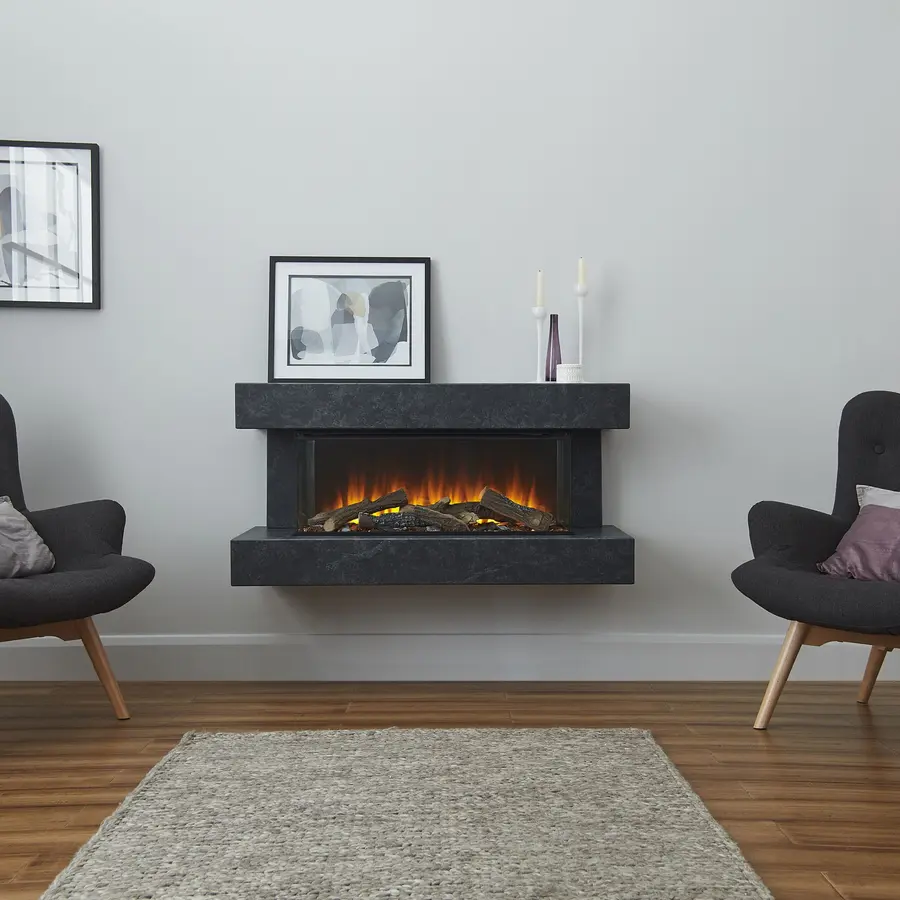 British Fires Winchester electric fireplace suite - British Fires Winchester 870