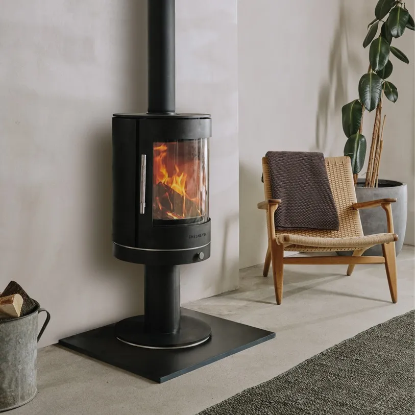 Chesneys Solstice 5WS Contemporary Wood Burner