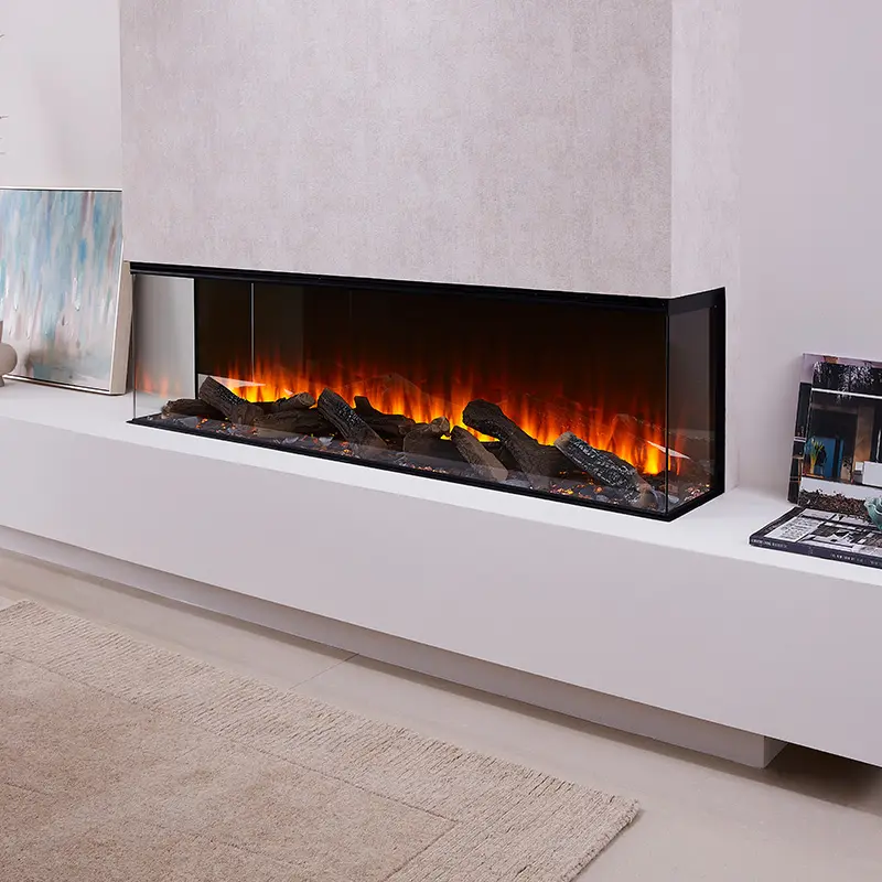 British Fires New Forest 1600 - 3-Sided Installation