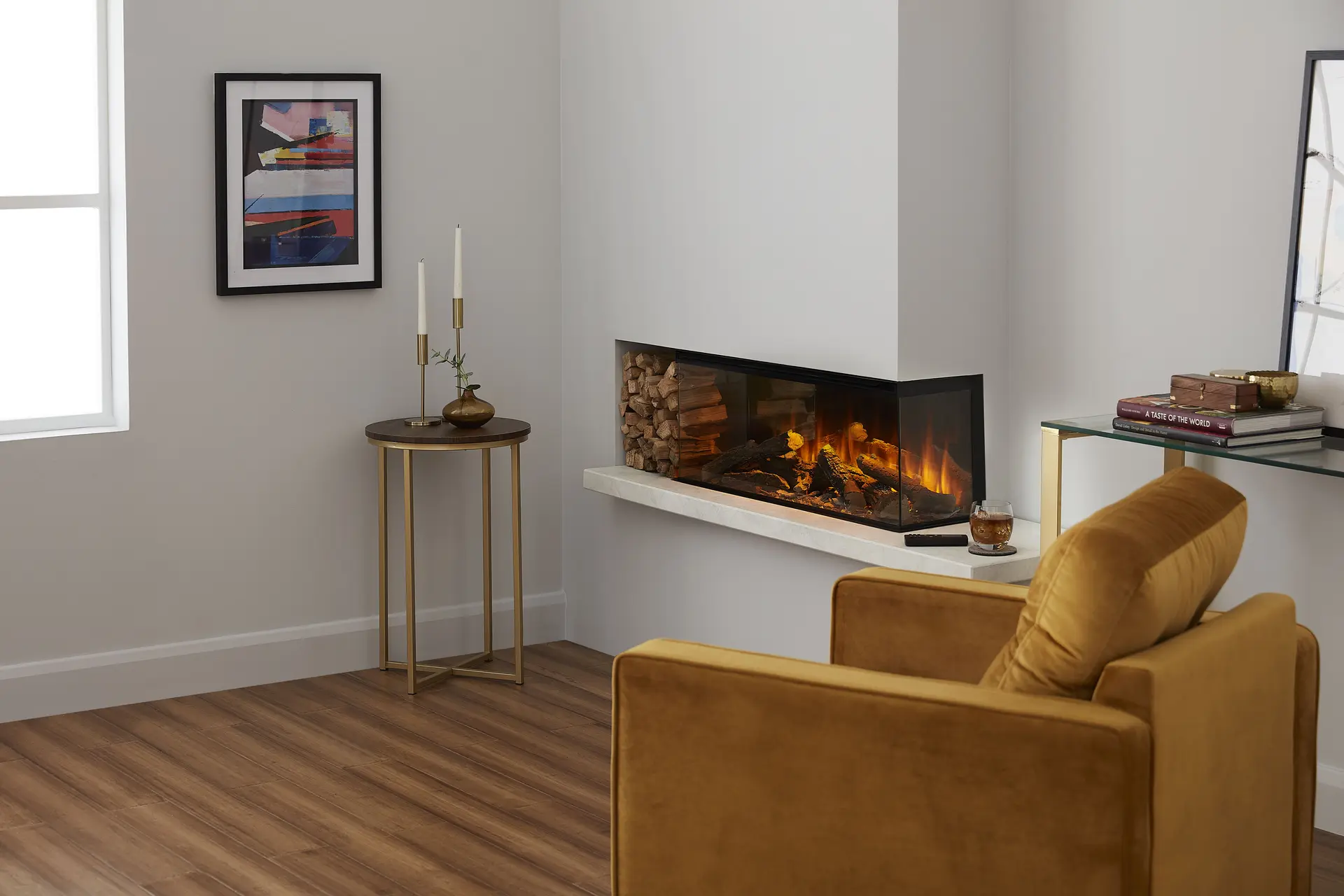 Installing an electric fireplace a chimney?