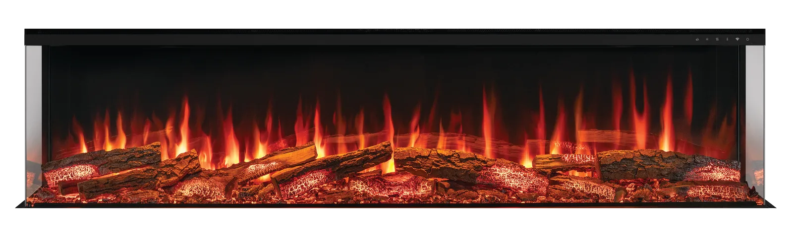 Onyx Avita 190RW with IlluminOak log-effect fuel bed
