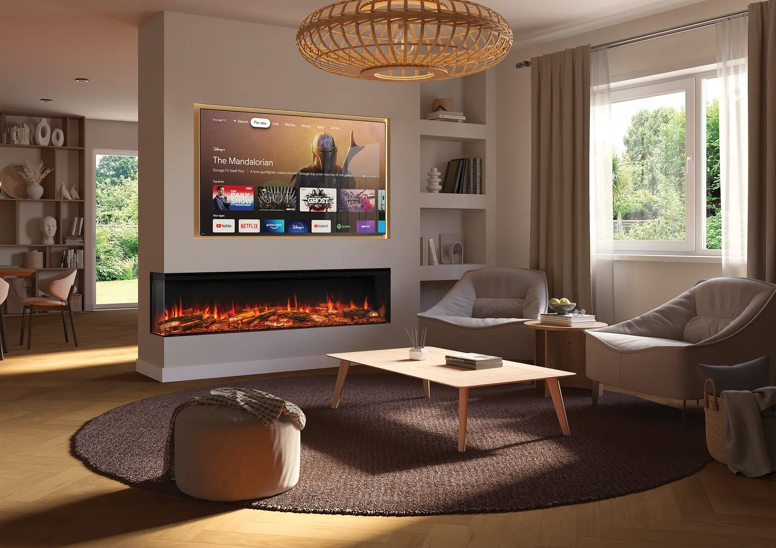 Avita 190RW two-sided corner installation