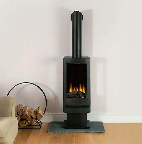 British Fires Bramshaw Electric Stove - Pedestal stand