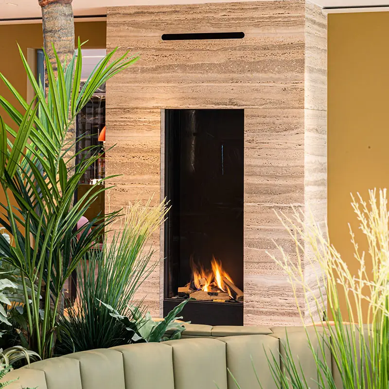 Element 4 Sky Large Hole in the Wall Gas Fire