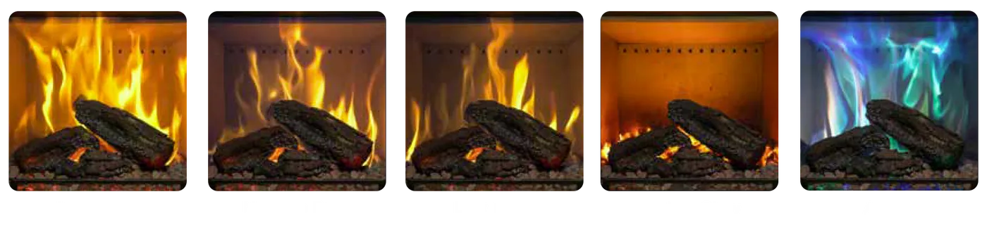 Onyx Mirage 40i flame settings
