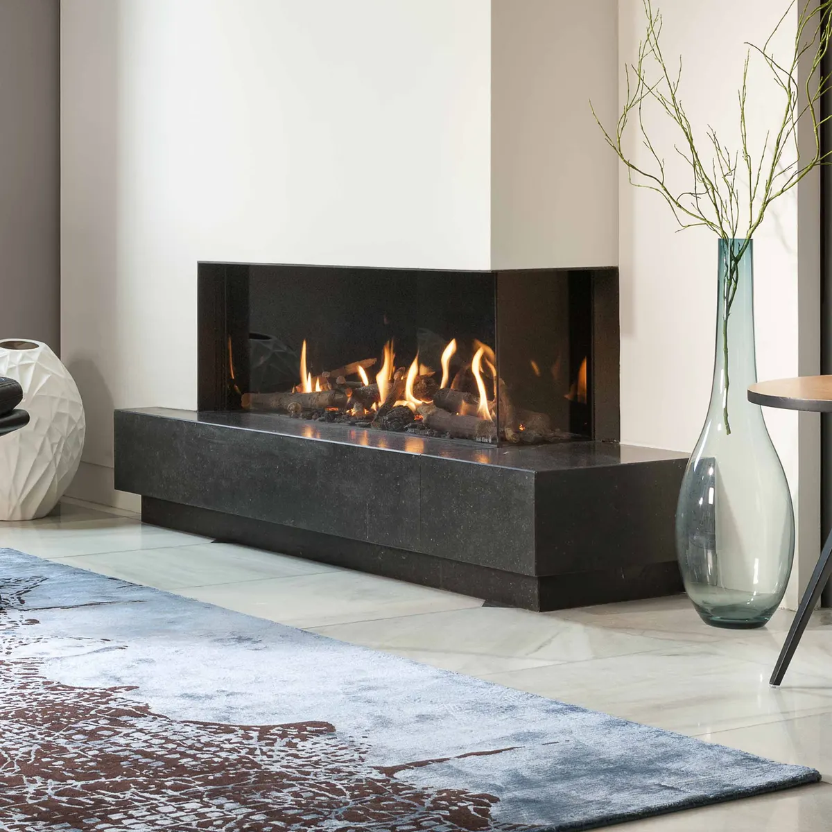 Kalfire G105 37C Corner Gas Fire