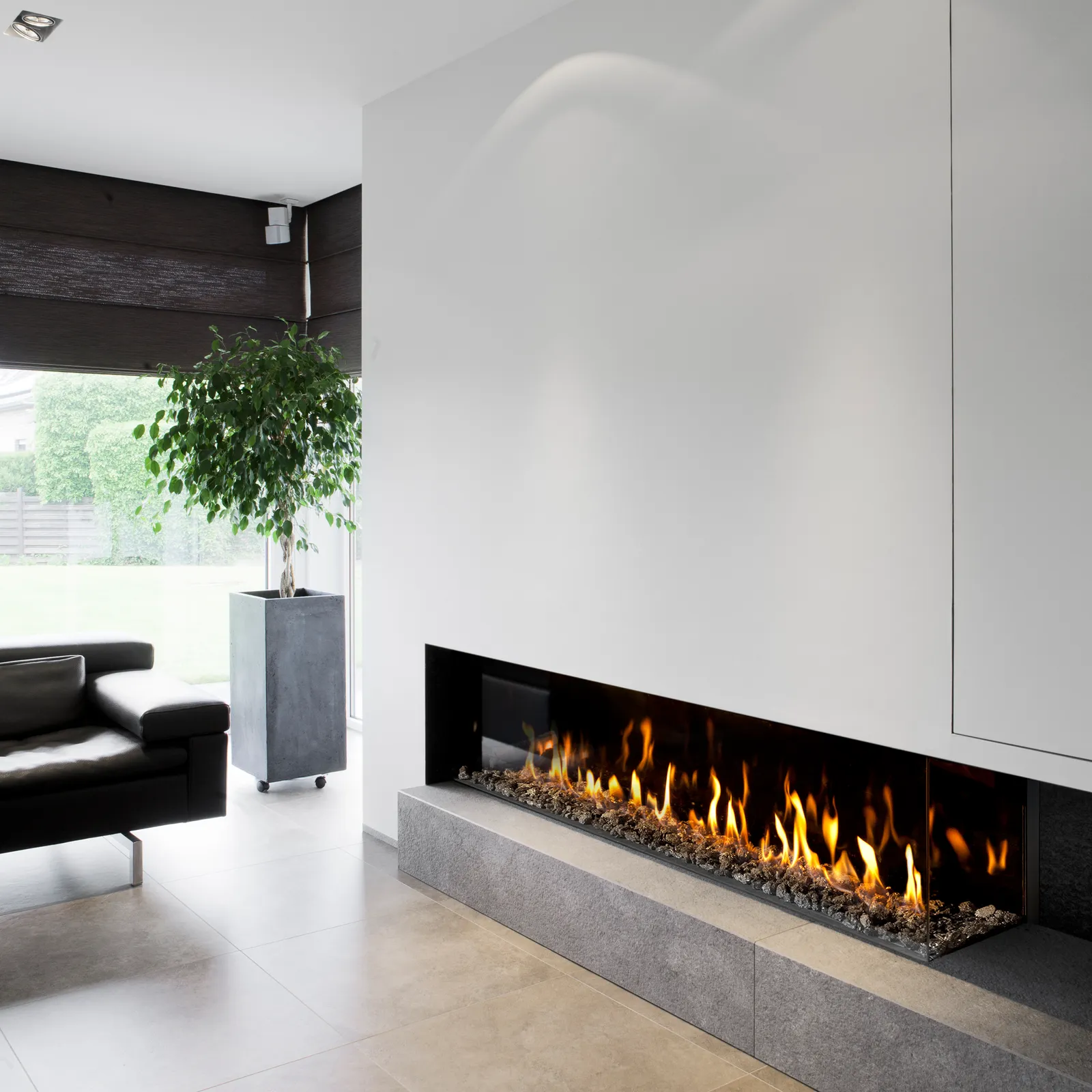 Kalfire G165 37C Corner Gas Fire