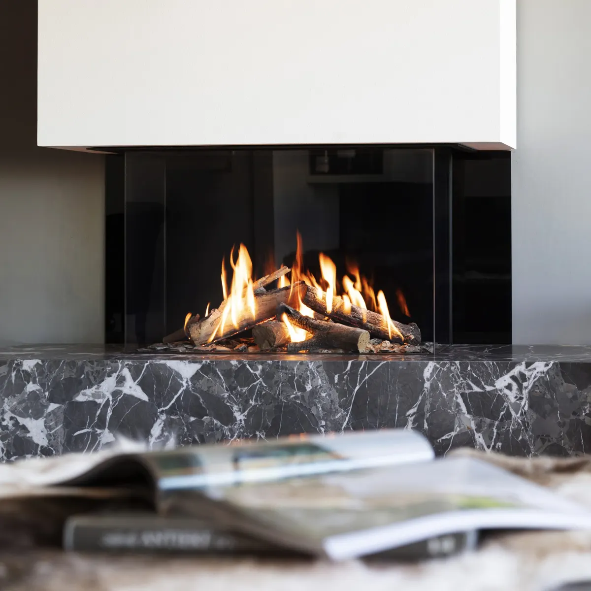 Kalfire GP85 55S 3 Sided Gas Fire