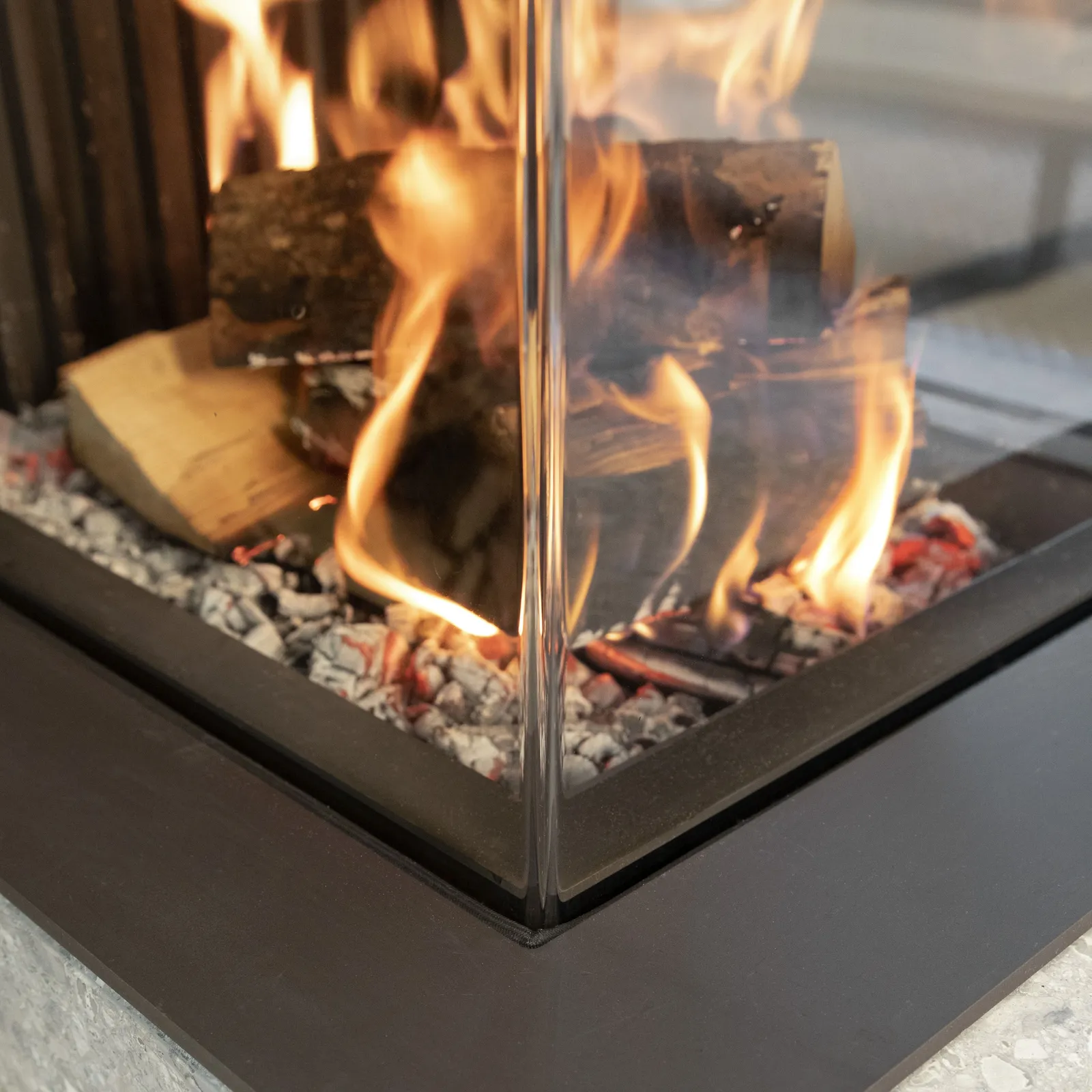 Kalfire W53/50R Room Divider Wood Burner