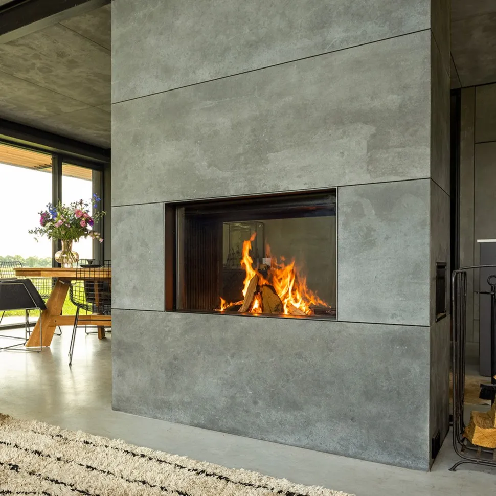 Kalfire W80/52T Double Sided Wood Burner