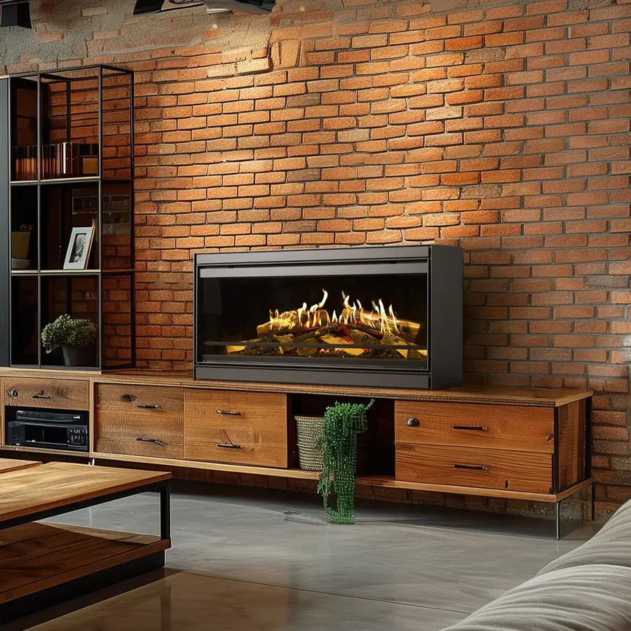 Kalfire E-one 100F FR LCD Electric Fire