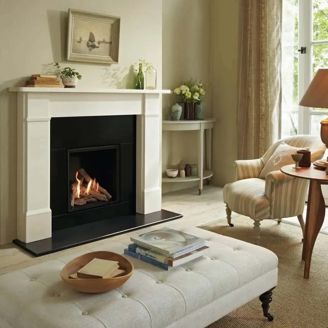 Chesneys Classic Victorian Limestone Fireplace Surround — detail