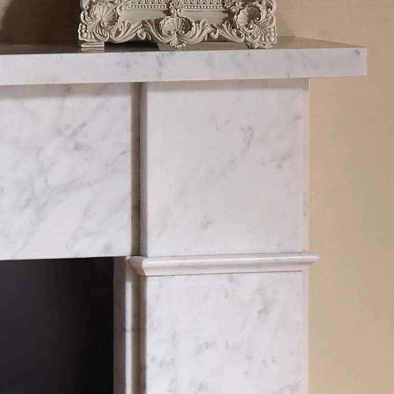 Capital Fireplaces Hersham Mantel Marble Fireplace Surround — detail