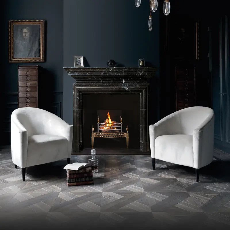 Chesneys Alderney Marble Fireplace Surround — Nero Marquina
