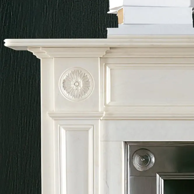 Chesneys Langley Marble Fireplace Surround — detail