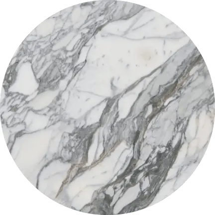 Chesneys Scarpa Standard Marble Fireplace Surround — Arabescato sample
