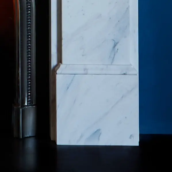 Chesneys Victorian Corbel Marble Fireplace Surround — detail