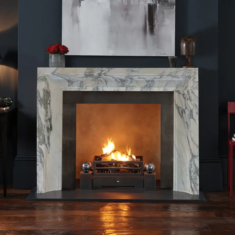 Chesneys Wren Bolection Marble Fireplace Surround — Volakas