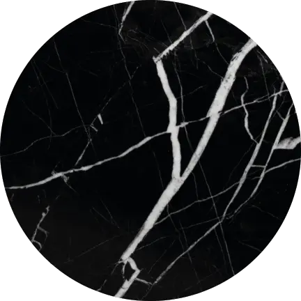 Chesneys Scarpa Reduced Marble Fireplace Surround — Nero Marquina sample