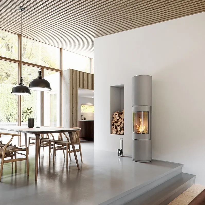 Rais Pilar Contemporary Wood Burner