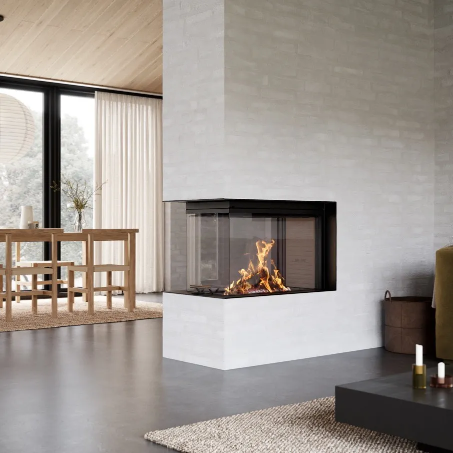 Rais Visio 3:1 Unique Room Divider Wood Burner