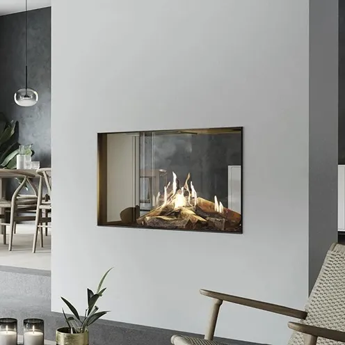 Rais Visio 70 T Double Sided Gas Fire