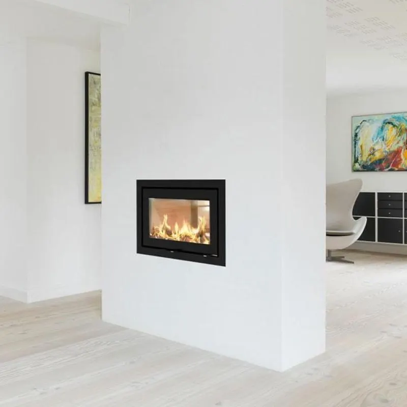 Rais Visio 2:1 Double Sided Wood Burner