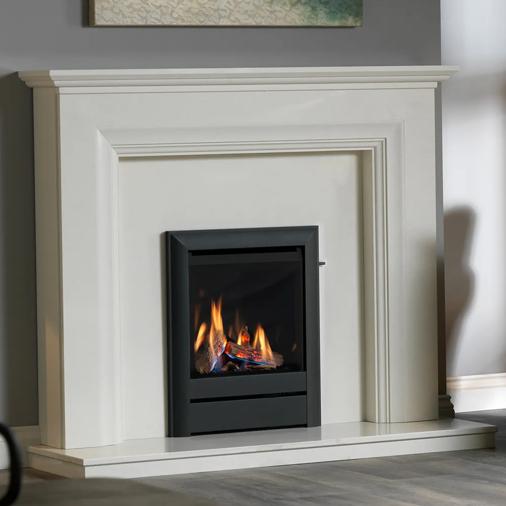 Wildfire Ravel 400 Contemporary Gas Fire Inset — anthracite finish