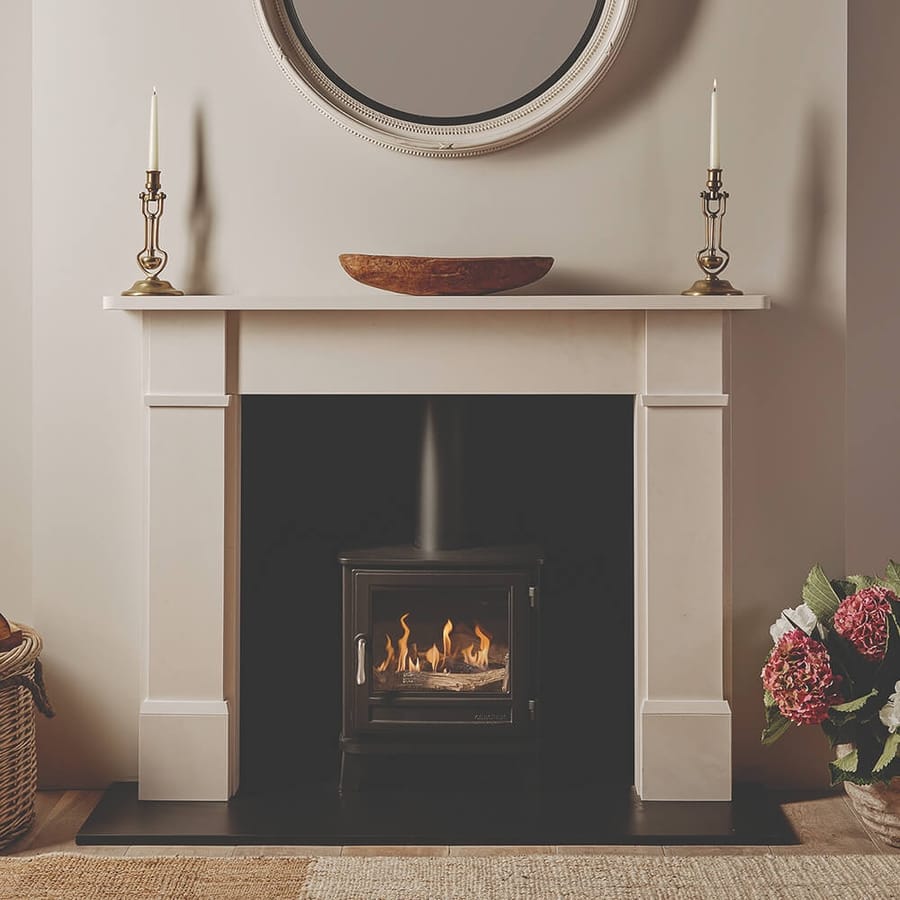 Bioethanol fires on display in the Taunton showroom